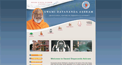 Desktop Screenshot of dayananda.org