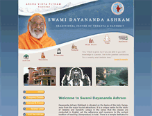 Tablet Screenshot of dayananda.org